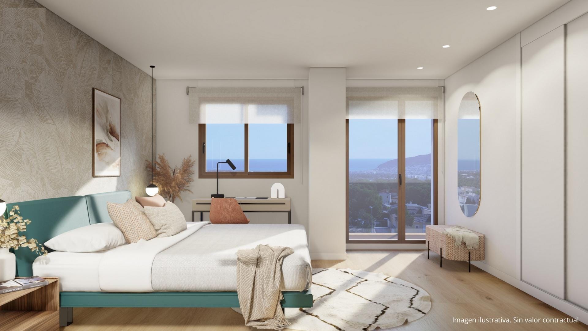 NEW-BUILD-RESIDENTIAL-COMPLEX-IN-LA-NUCIA-8 Scenic New Build 4 Bedroom Townhouse with Sea Views in La Nucia, Alicante