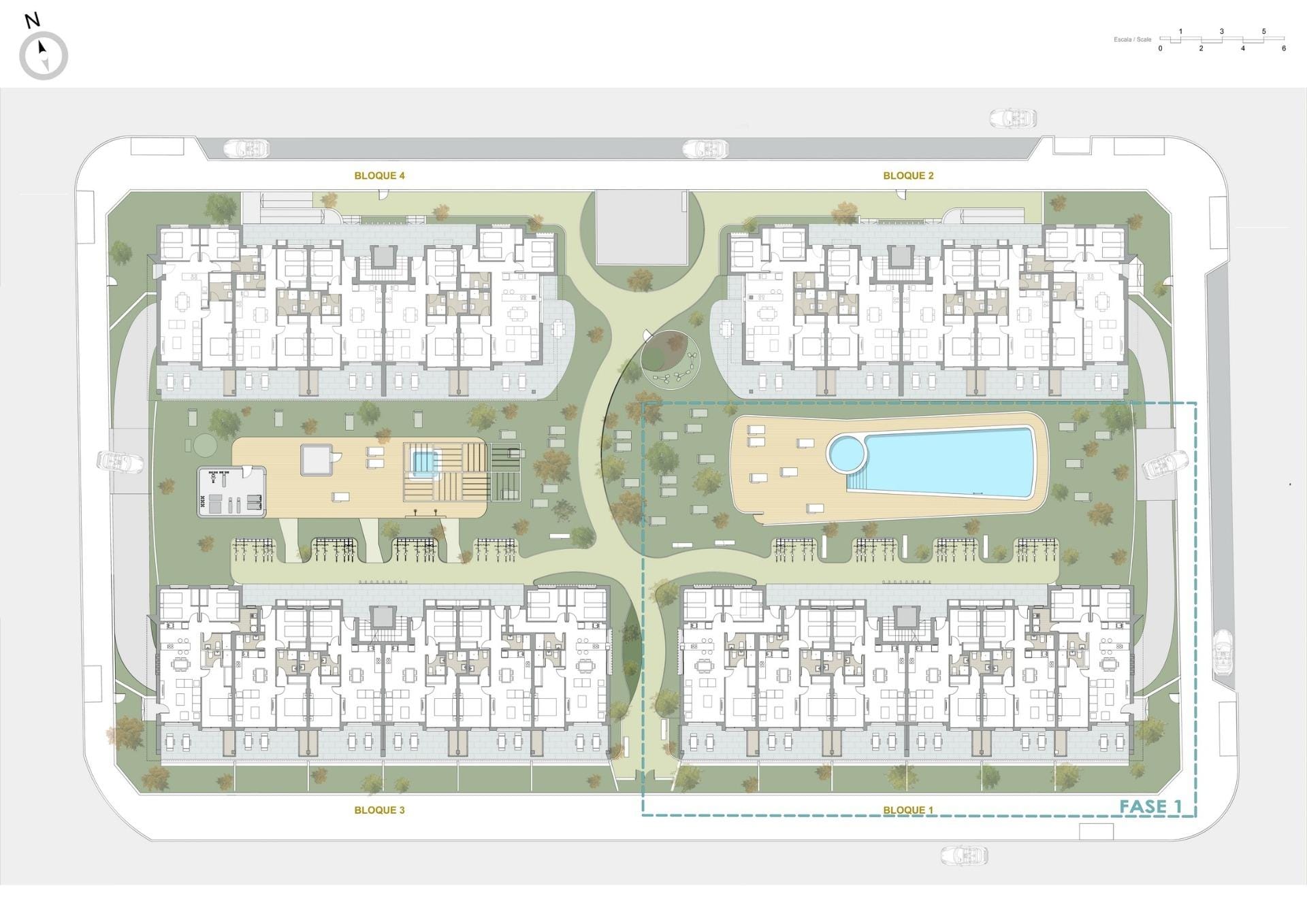 Appartement neuf de 2 chambres avec terrasse orientée au sud à Pilar de la Horadada, Alicante