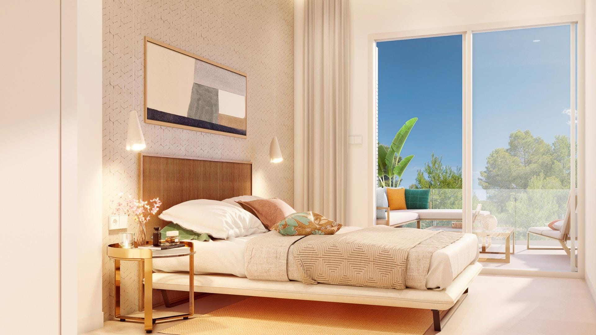 Appartement neuf de 2 chambres avec terrasse orientée au sud à Pilar de la Horadada, Alicante