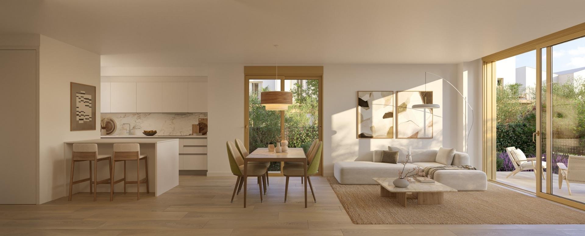 Elevated 3 Bedroom Penthouse with Private Solarium and Beach Club Access in El Vergel, Alicante