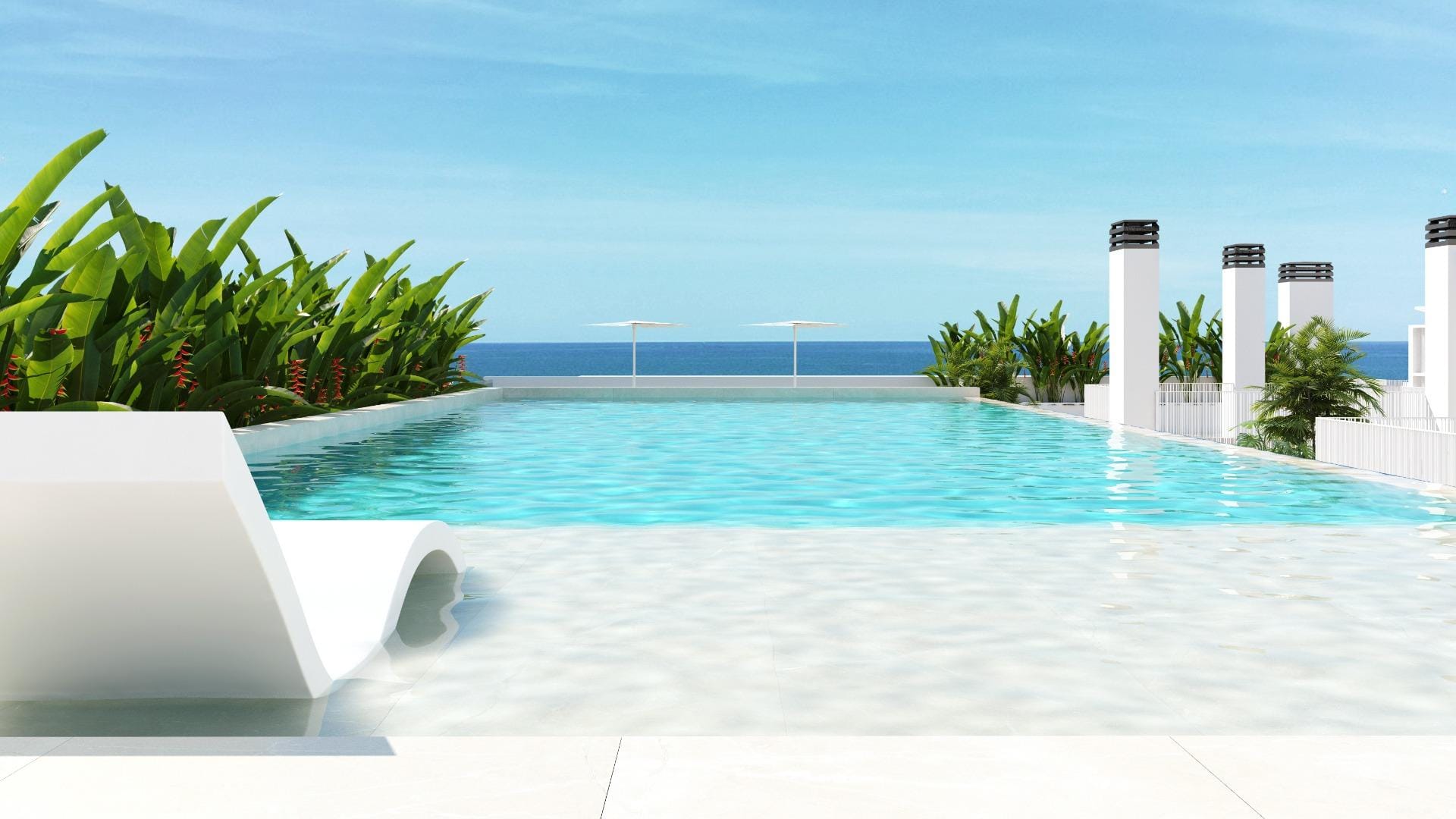 NEW-BUILD-RESIDENTIAL-IN-GUARDAMAR-DEL-SEGURA-13 Seaside Key Ready 2 Bedroom Penthouse with Communal Rooftop Pool in Guardamar del Segura, Alicante