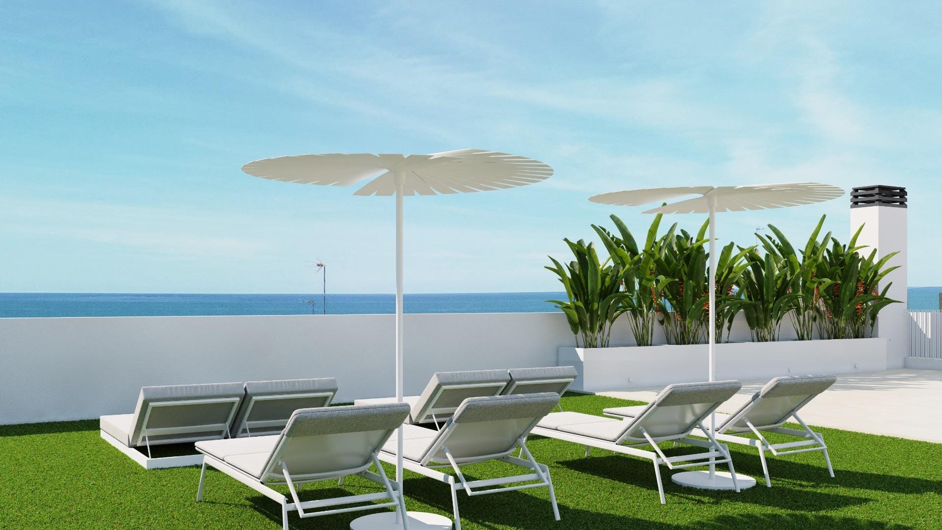 NEW-BUILD-RESIDENTIAL-IN-GUARDAMAR-DEL-SEGURA-15 Seaside Key Ready 2 Bedroom Penthouse with Communal Rooftop Pool in Guardamar del Segura, Alicante