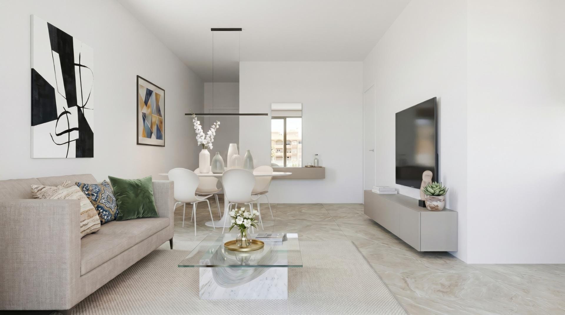 New-Build-Apartments-600-Metres-from-the-Beach-in-Guardamar-del-Segura-10 Modern New Build 2 Bedroom Apartment with Terrace in Guardamar del Segura, Alicante