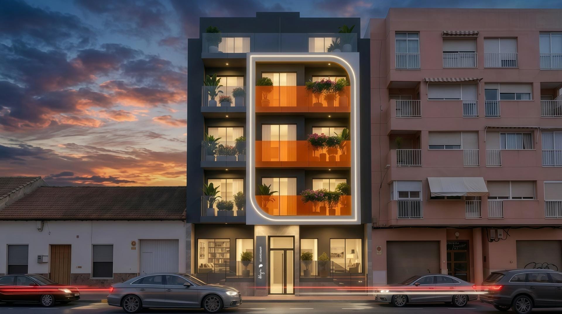 Central 2 Bedroom Ground Floor Apartment with Patio in Guardamar del Segura, Alicante