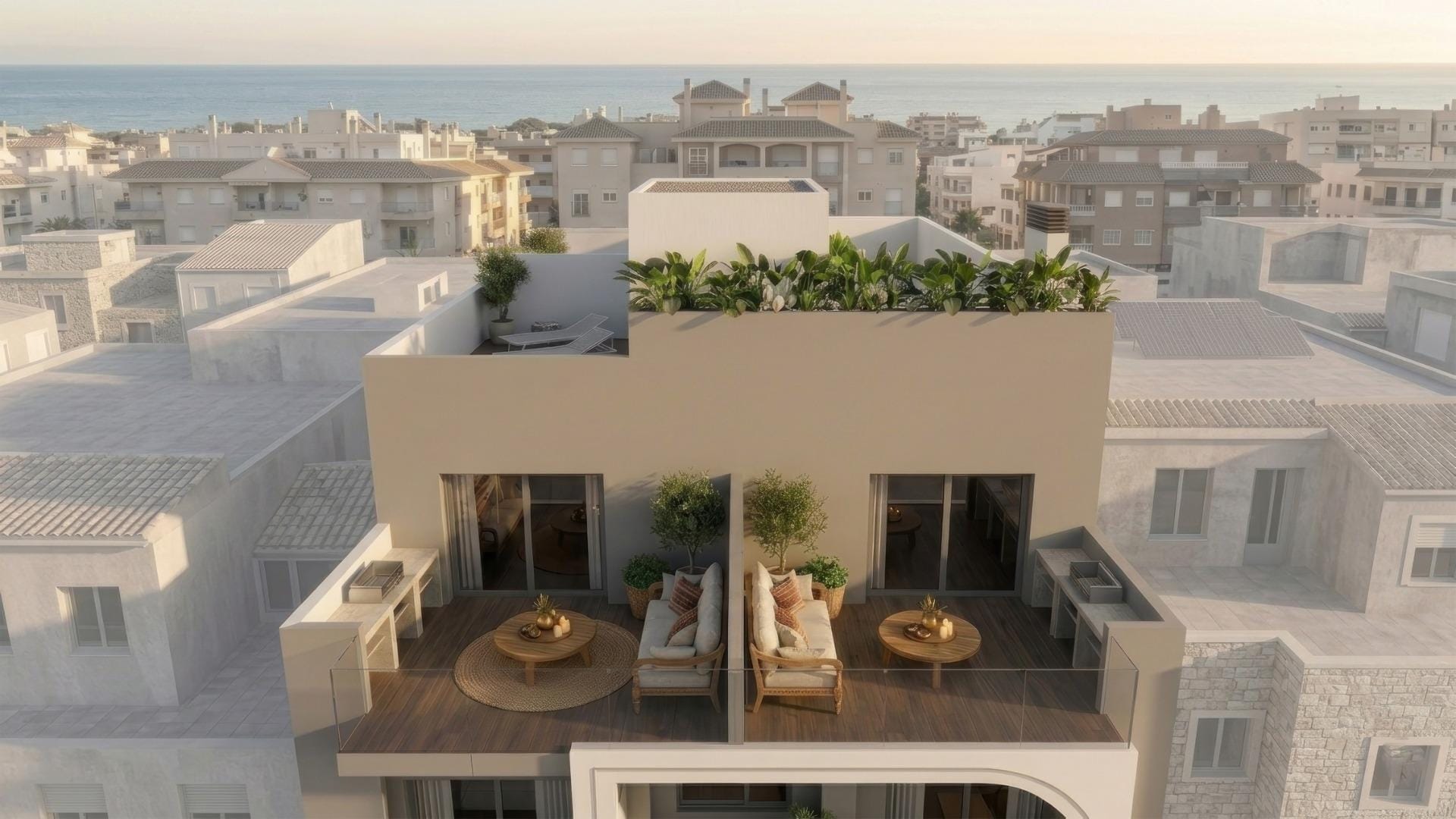 Contemporary 3 Bedroom Apartment with Terrace in Central Guardamar del Segura, Alicante