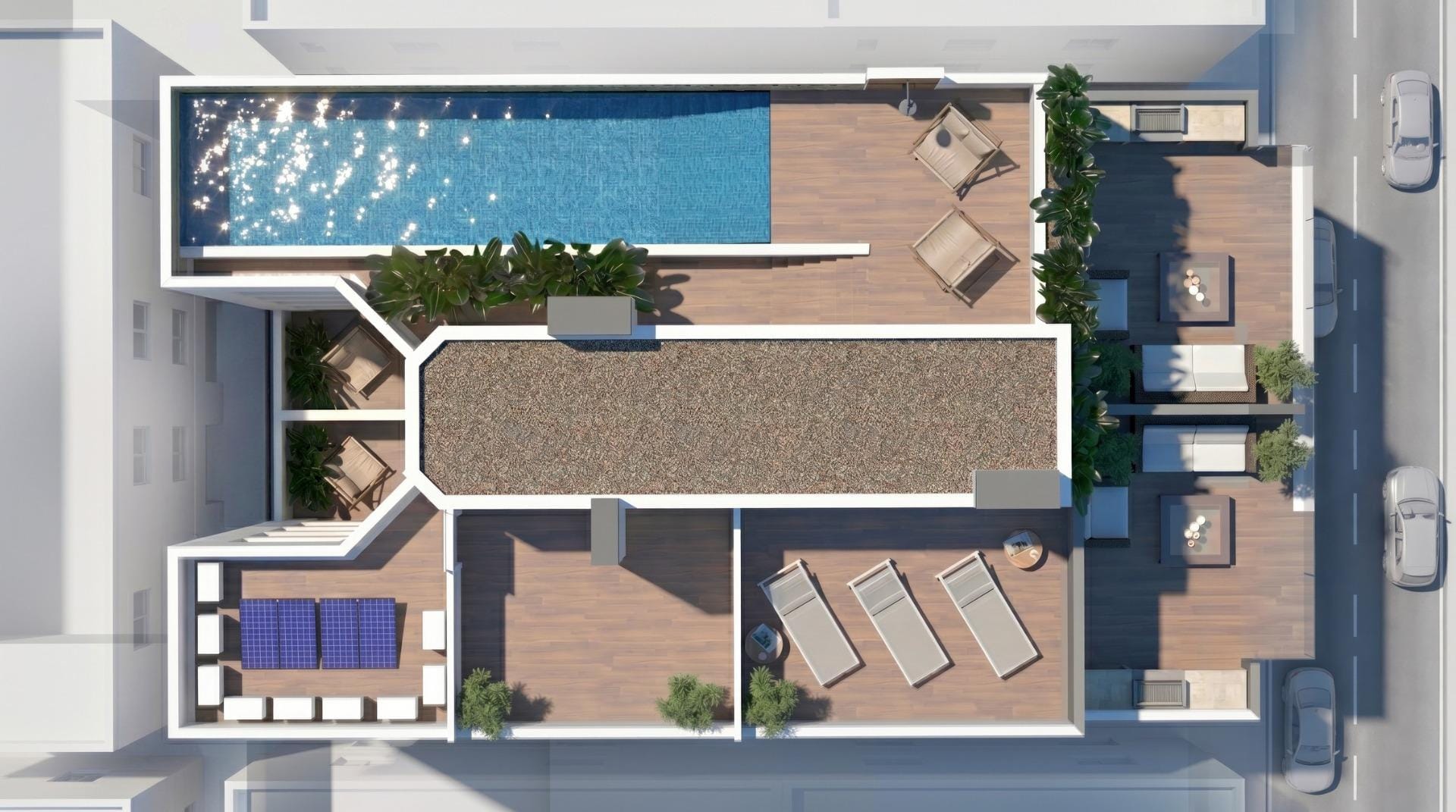 Elevated New Build 2 Bedroom Penthouse with Solarium in Guardamar del Segura, Alicante