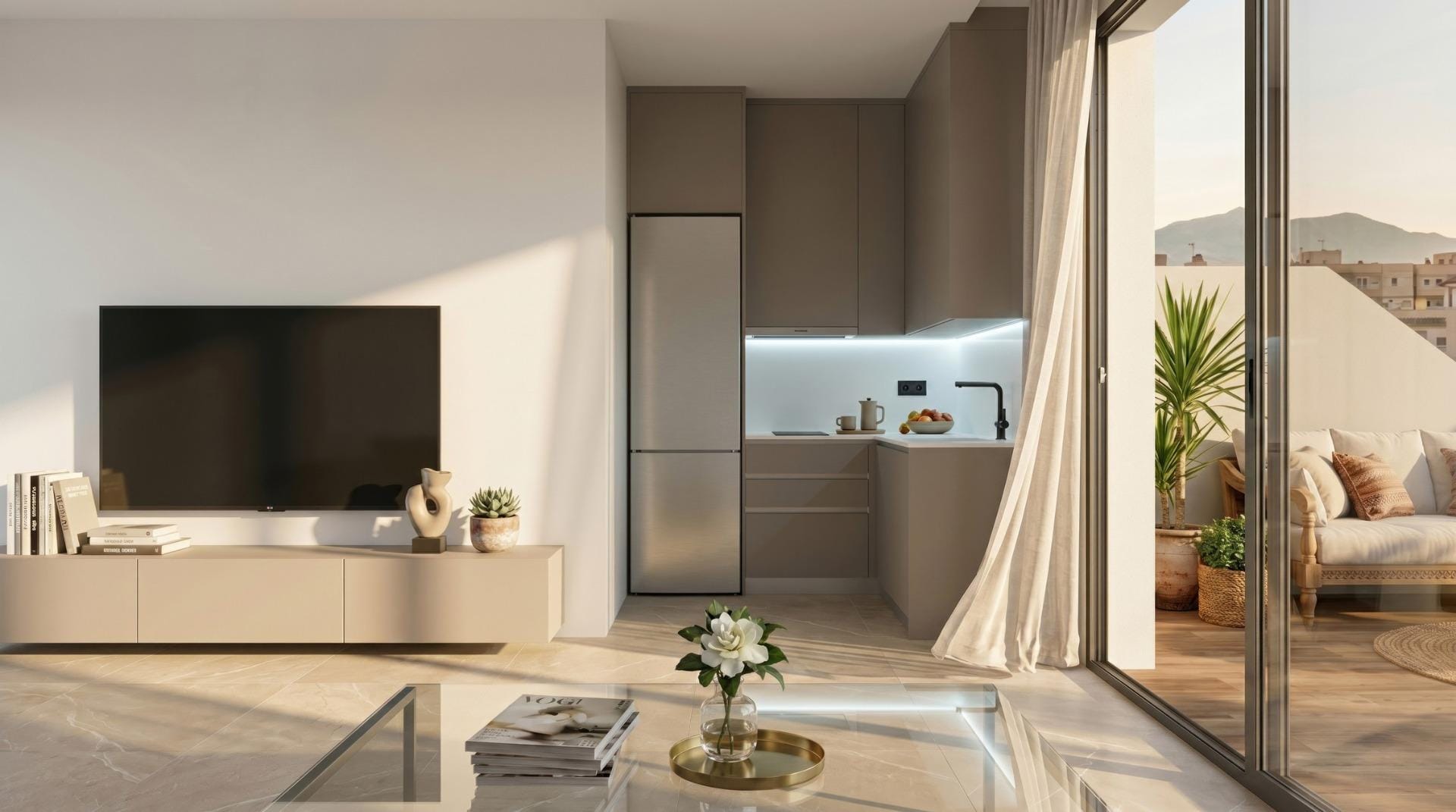 Central 2 Bedroom Ground Floor Apartment with Patio in Guardamar del Segura, Alicante