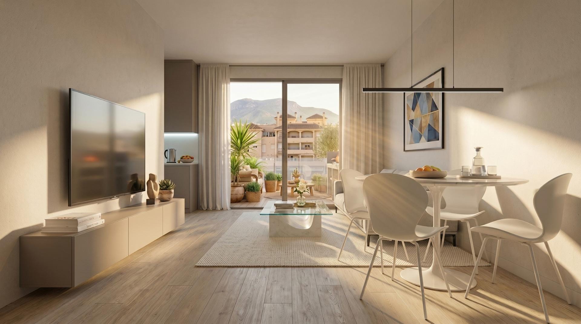 Elevated New Build 2 Bedroom Penthouse with Solarium in Guardamar del Segura, Alicante