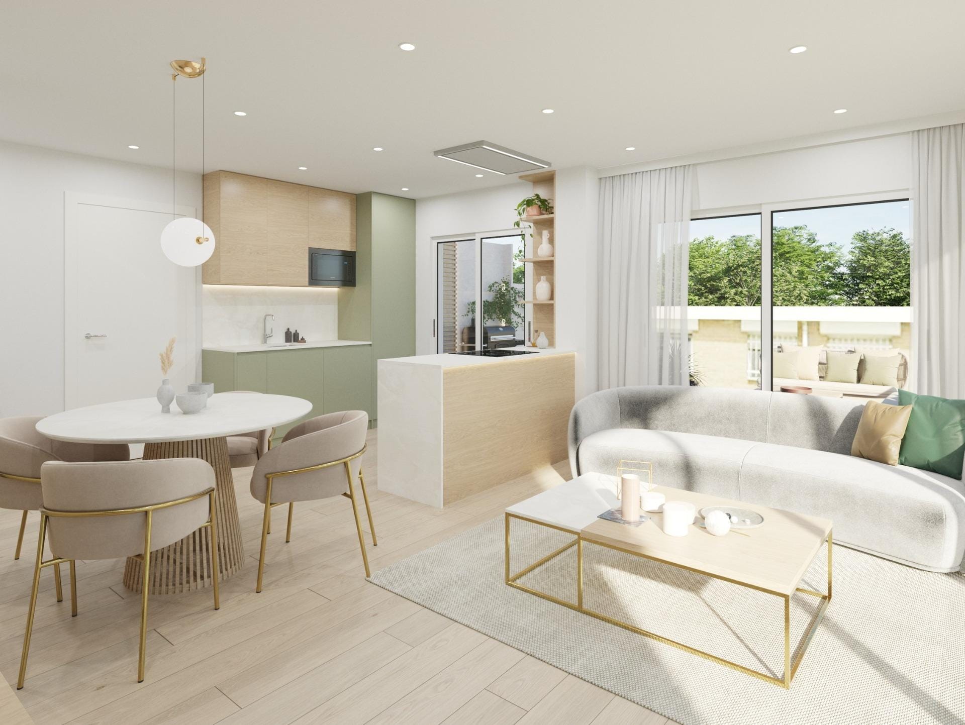 Mediterranean 1 Bedroom Penthouse with Private Pool in Guardamar del Segura, Alicante