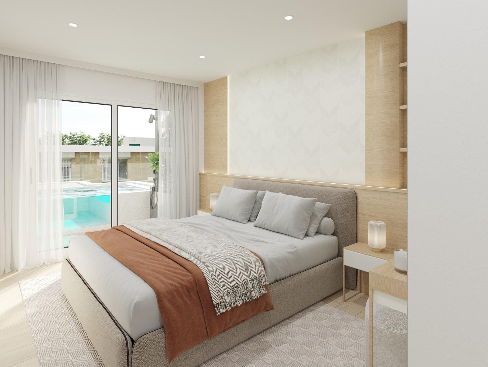 Mediterranean 1 Bedroom Penthouse with Private Pool in Guardamar del Segura, Alicante