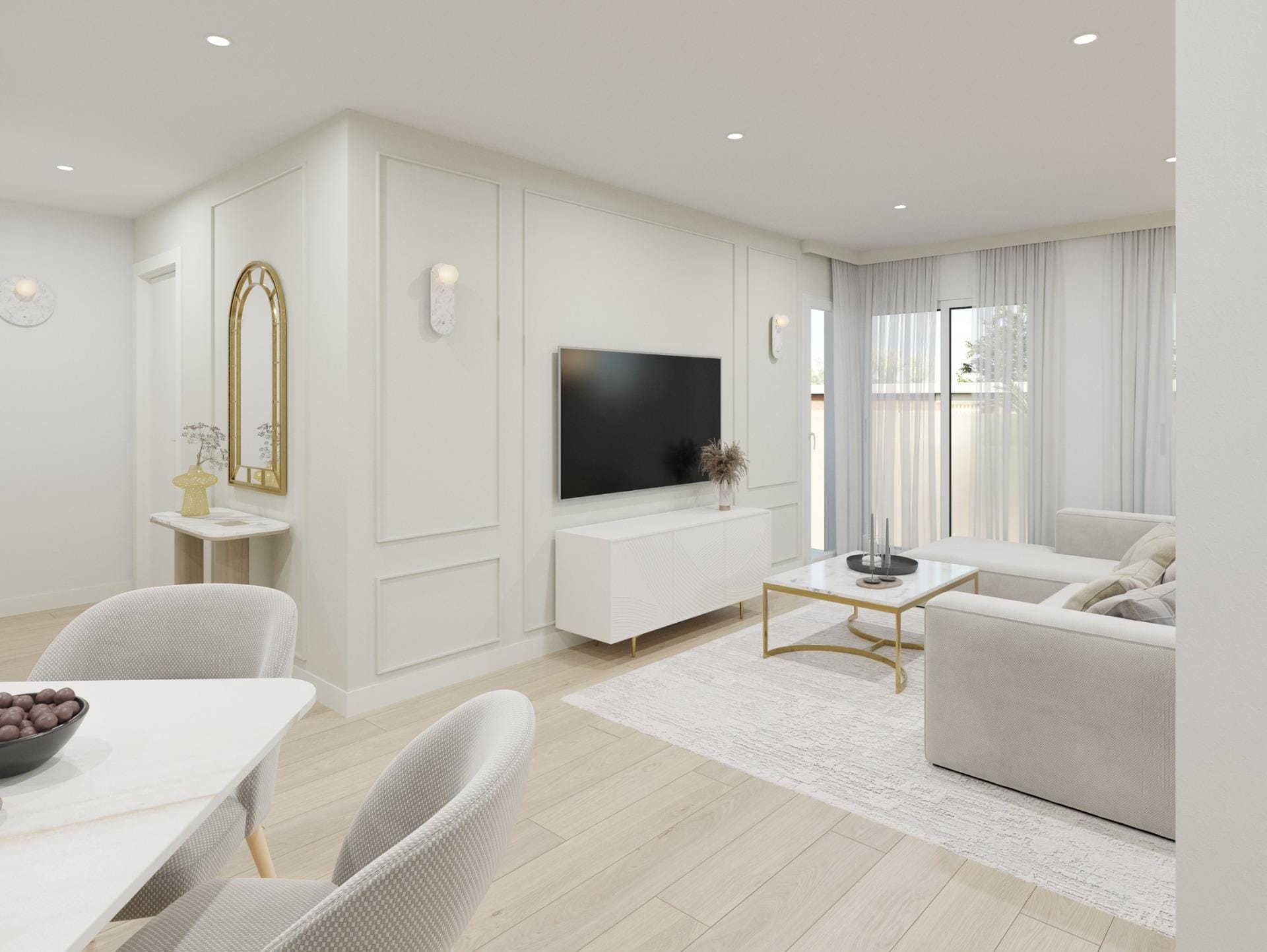 Airy 2 Bedroom Apartment with Terrace in Guardamar del Segura, Alicante