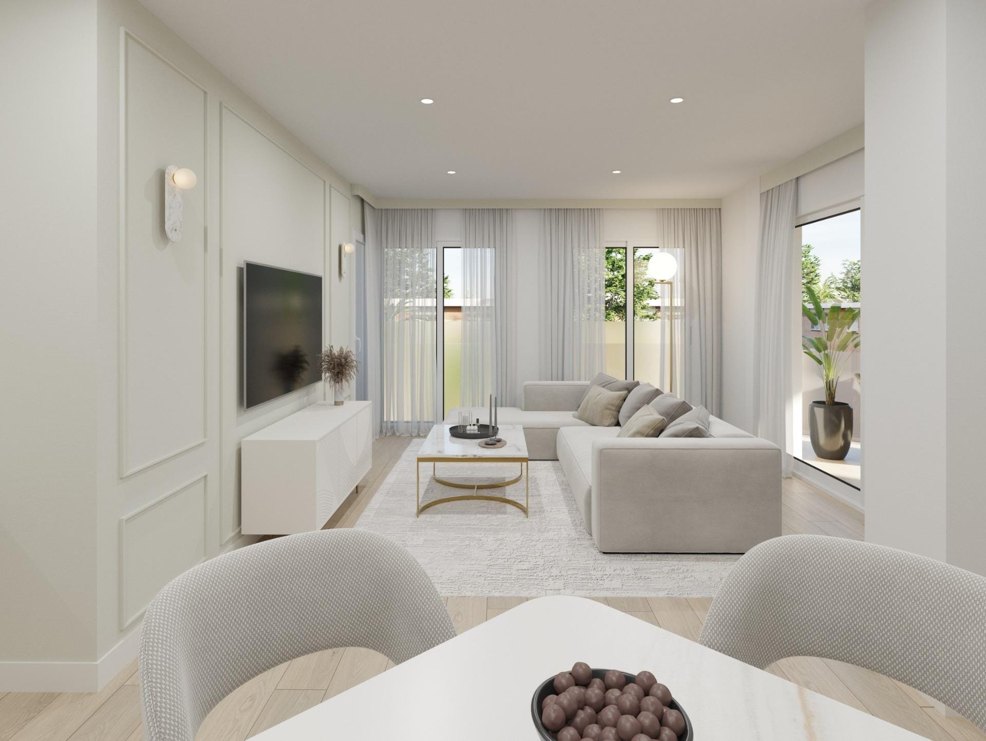 Airy 2 Bedroom Apartment with Terrace in Guardamar del Segura, Alicante
