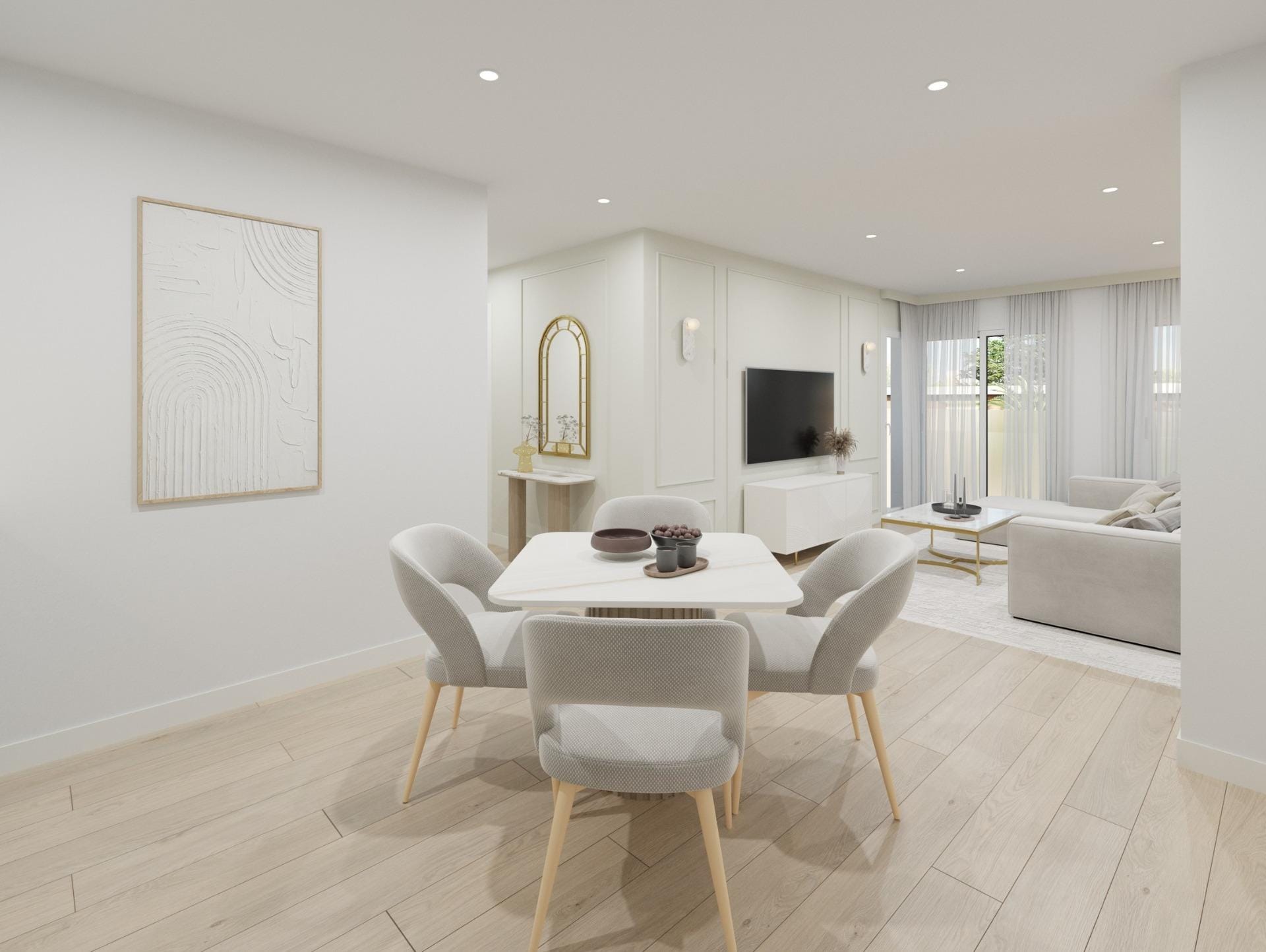 Airy 2 Bedroom Apartment with Terrace in Guardamar del Segura, Alicante