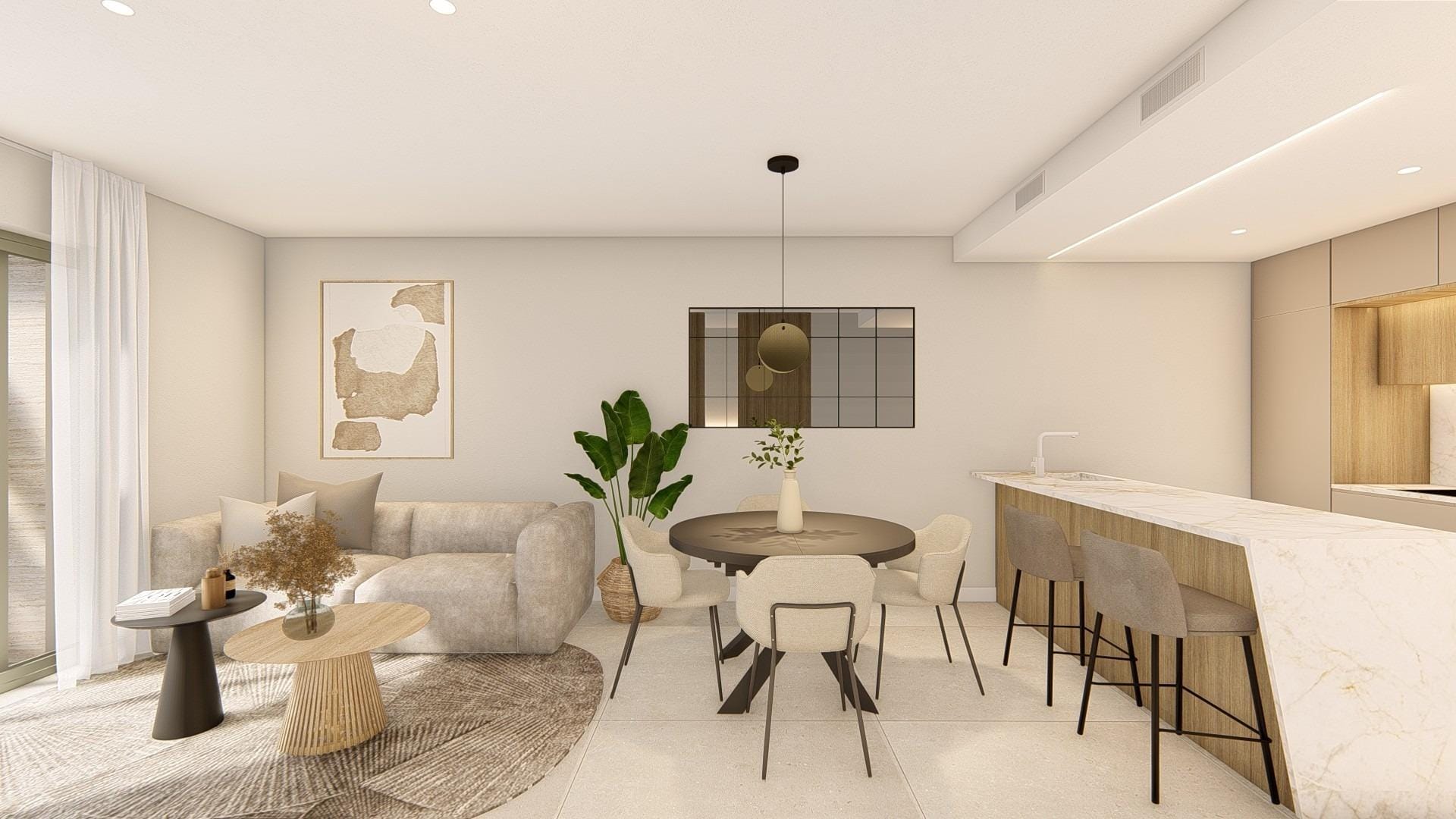 New-Build-Resort-Apartments-at-La-Serena-Golf-Los-Alcazares-Near-the-Beach-15 Elevated New Build 2 Bedroom Penthouse with Private Solarium in Serena Golf, Los Alcazares, Murcia