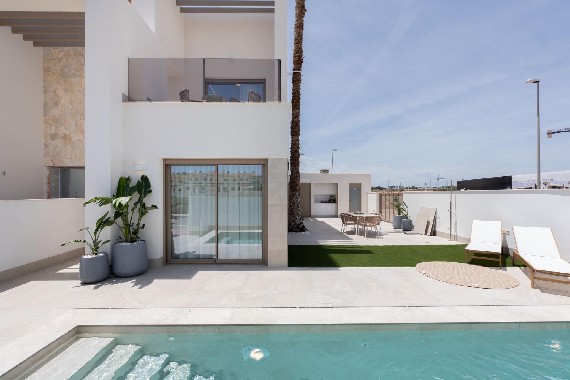 Poolside 3 Bedroom Quad with Private Solarium in Serena Golf, Los Alcazares, Murcia