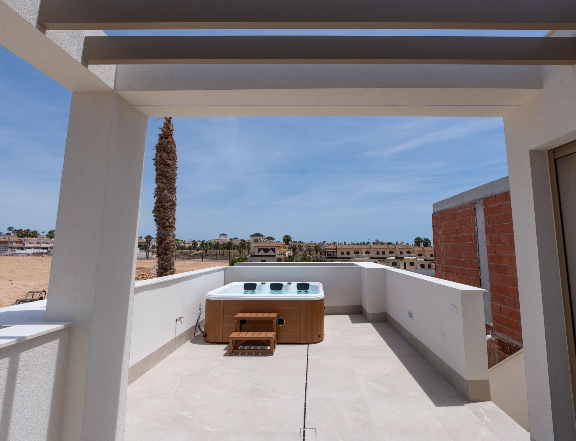 Poolside 3 Bedroom Quad with Private Solarium in Serena Golf, Los Alcazares, Murcia