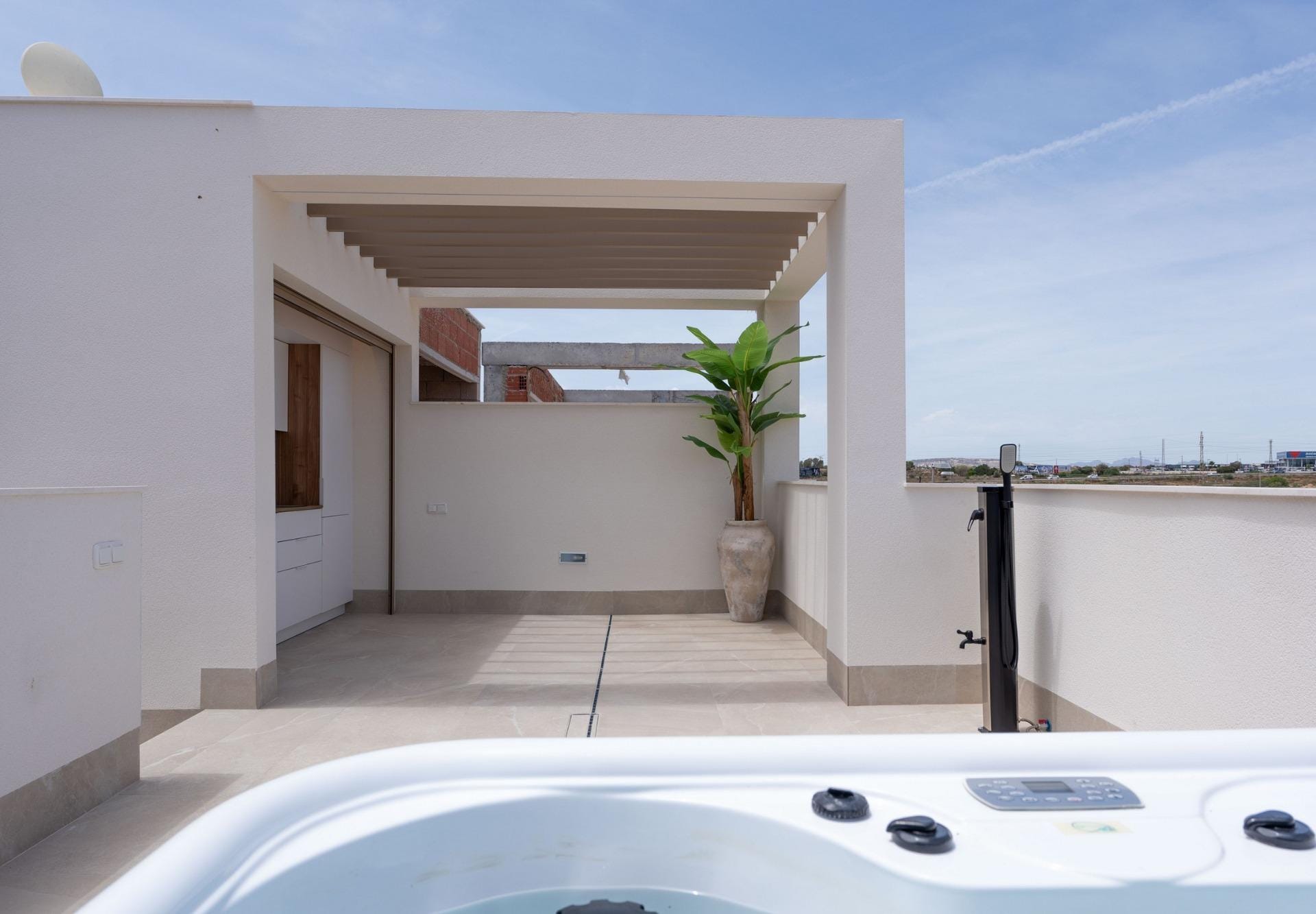 Poolside 3 Bedroom Quad with Private Solarium in Serena Golf, Los Alcazares, Murcia