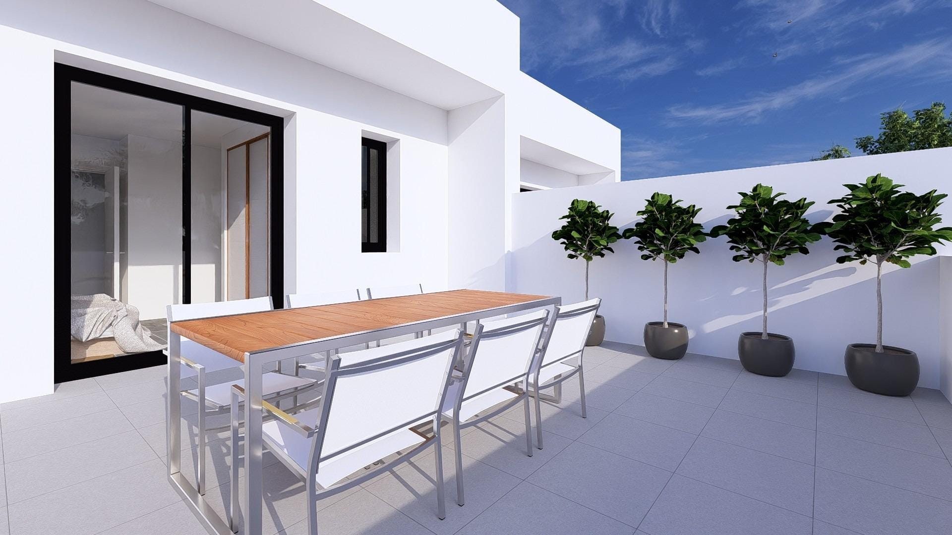 New-build-semi-detached-villas-with-private-swimming-pools-in-Daya-Nueva-Costa-Blanca-16 Airy New Build 3 Bedroom Semi-Detached Villa with Private Pool in Daya Nueva, Alicante