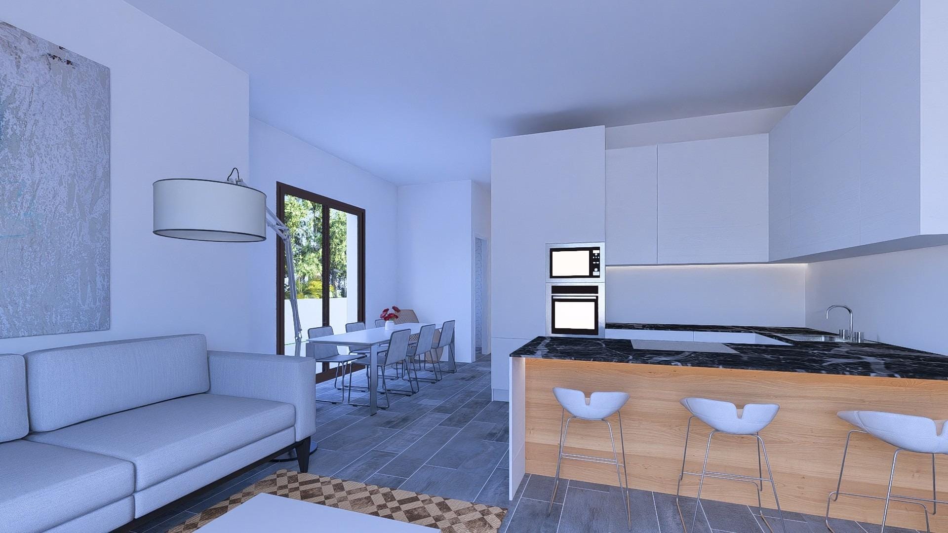 New-build-semi-detached-villas-with-private-swimming-pools-in-Daya-Nueva-Costa-Blanca-22 Airy New Build 3 Bedroom Semi-Detached Villa with Private Pool in Daya Nueva, Alicante
