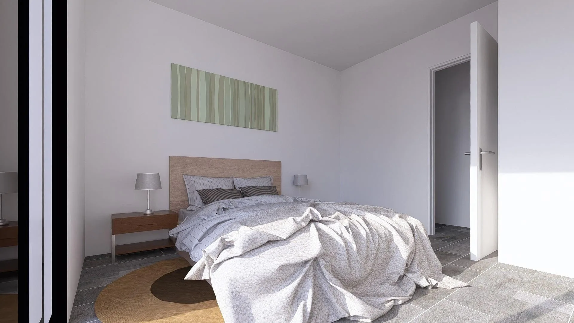 New-build-semi-detached-villas-with-private-swimming-pools-in-Daya-Nueva-Costa-Blanca-25 Ljus nybyggd parhusvilla med 3 sovrum och privat pool i Daya Nueva, Alicante