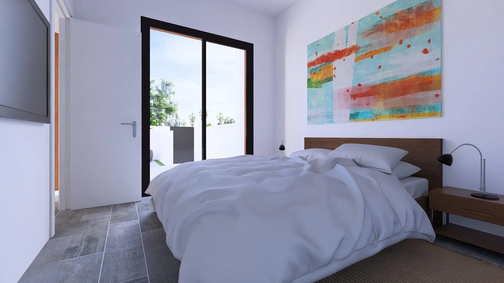 New-build-semi-detached-villas-with-private-swimming-pools-in-Daya-Nueva-Costa-Blanca-30 Ljus nybyggd parhusvilla med 3 sovrum och privat pool i Daya Nueva, Alicante