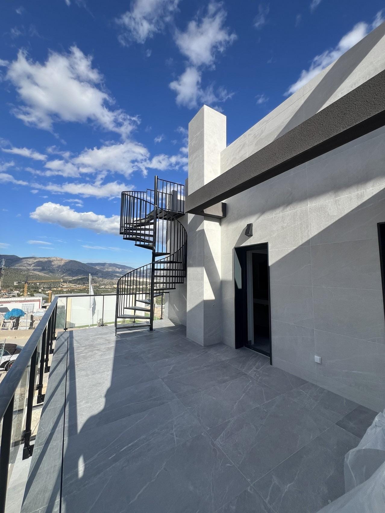 NEW-BUILD-TOWNHOUSES-IN-POLOP-29 Inviting New Build 3 Bedroom Townhouse with Private Pool and Solarium in Polop, Alicante